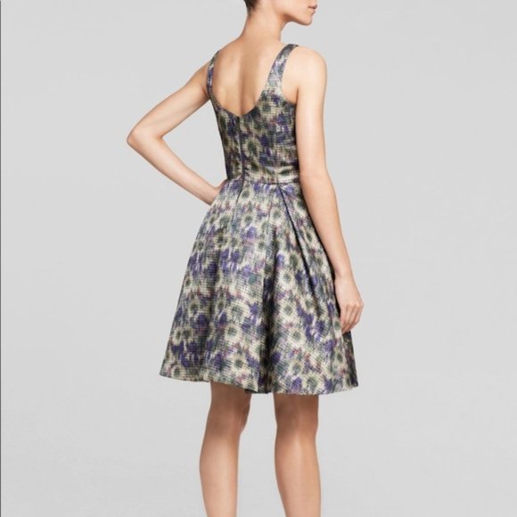 French Connection Morie Meadow Fit & Flare Dress - Picture 2 of 6